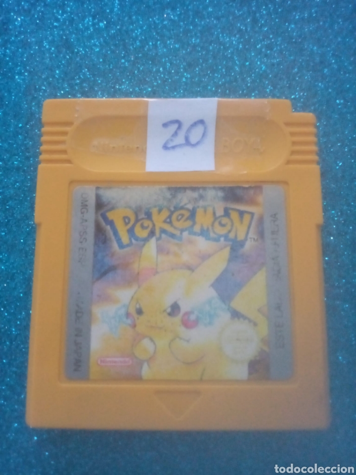 Juego Nintendo Gameboy Pokemon Amarillo