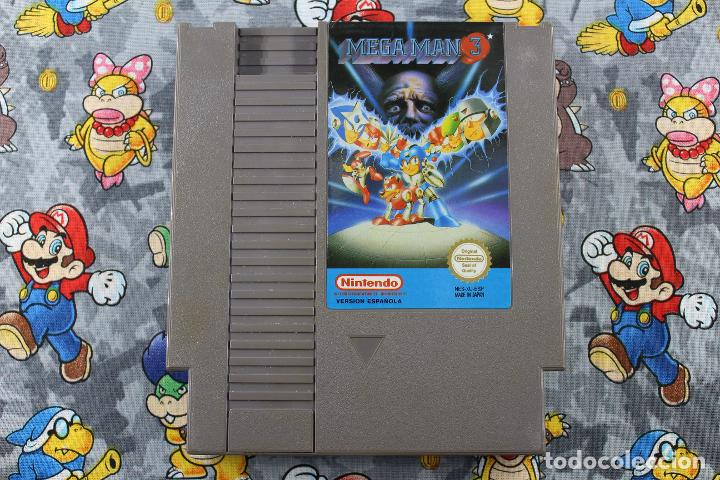 NINTENDO NES MEGAMAN MEGA MAN 3 SOLO CARTUCHO PAL B ESPAÑA