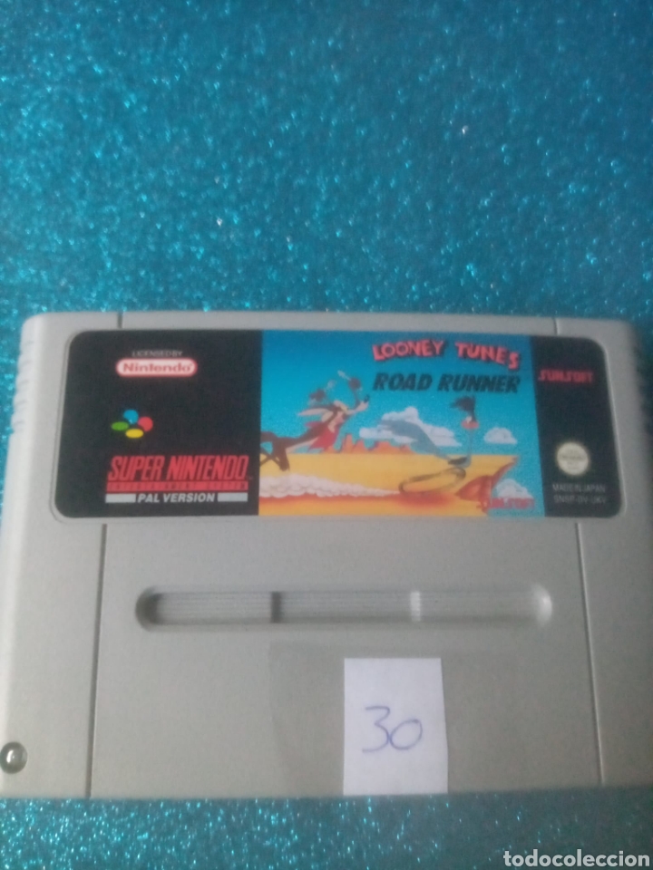 Juego Super Nintendo Looney Tunes Road Runner