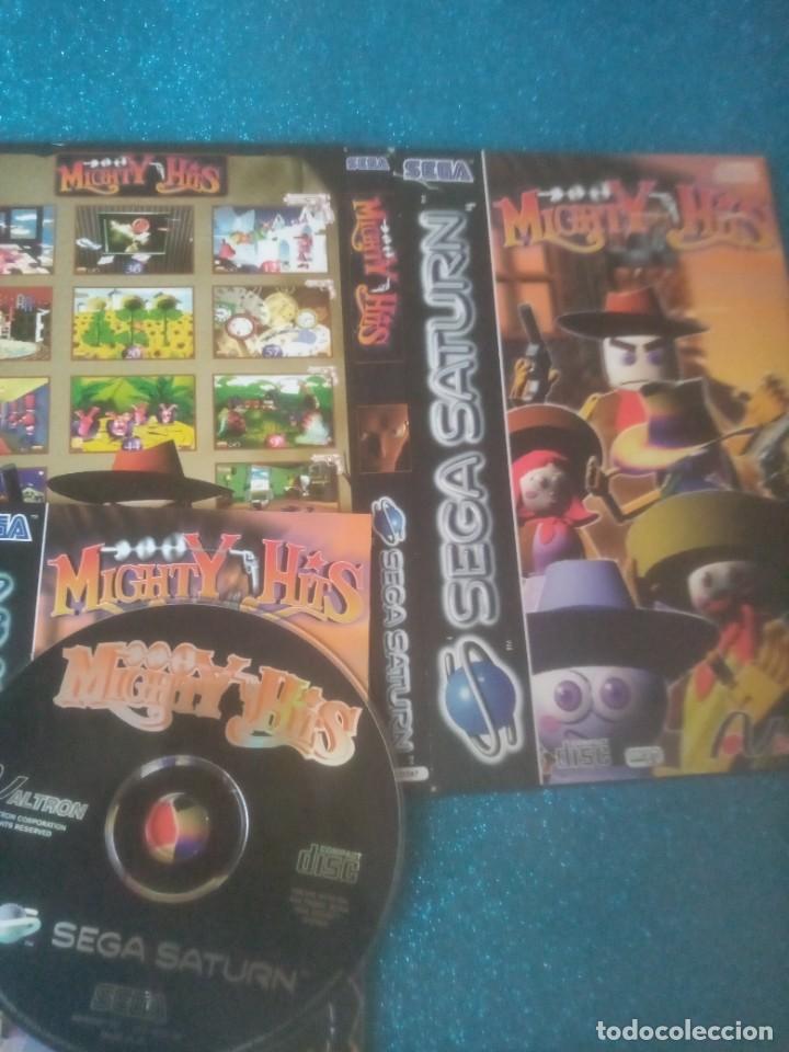Juego Sega Saturn migjty hits