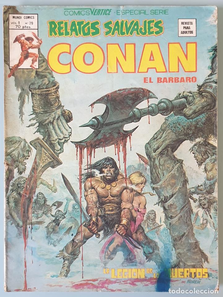 Relatos Salvajes #79 Conan (Vertice, 1980)