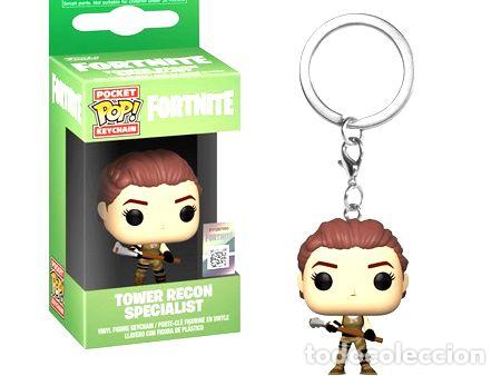 pocket funko pop llavero fortnite tower recon specialist
