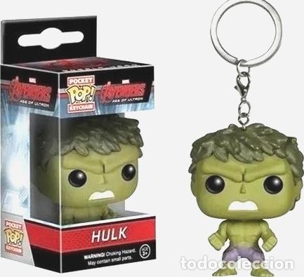 llavero funko pocket pop hulk original