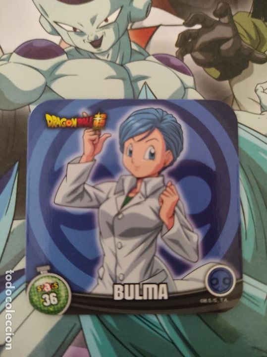 36 BULMA DRAGON BALL SUPER UNIVERSE SURVIVAL STAKS IMAN BOLA DRAGÓN