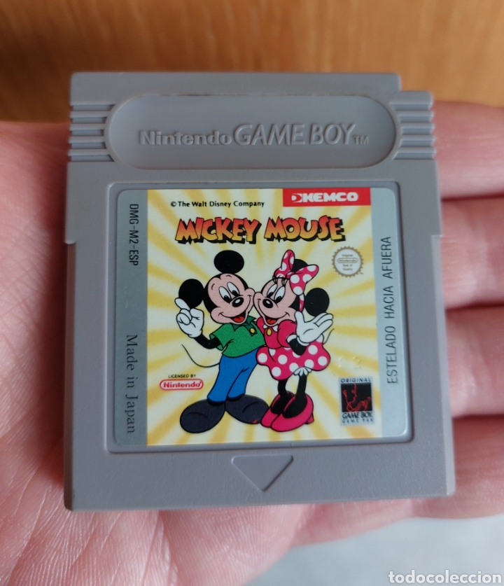 Juego mickey mouse nintendo game boy gameboy