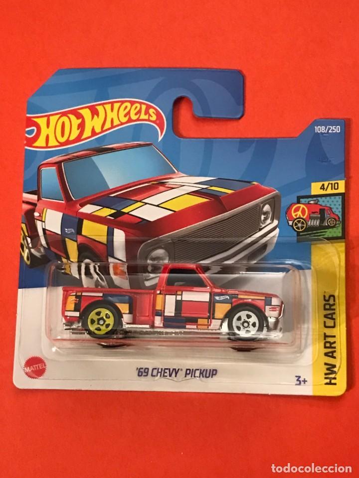 HOT WHEELS 2022 108/250 - ´69 CHEVY PICKUP - NUEVO EN BLISTER - ESCALA 1:64