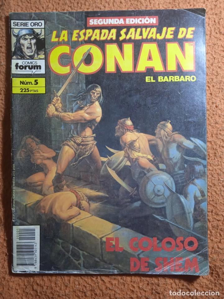 ESPADA SALVAJE DE CONAN EL BARBARO 5 SEGUNDA EDICIÓN FORUM