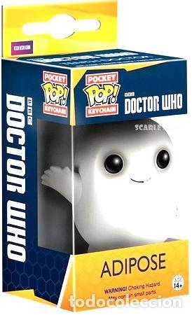 llavero pop doctor who adipose funko pocket pop keychain