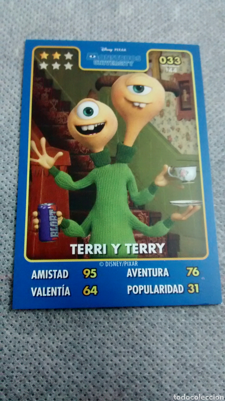 CARTA DISNEY PIXAR. HIPERCOR. 2016. N°033 (A1)