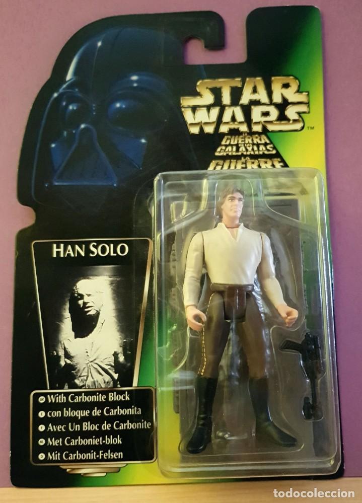 STAR WARS HAN SOLO CON BLOQUE DE CARBONITA ( de KENNER 1996)
