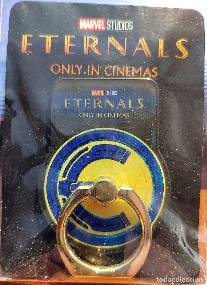 ETERNALS. MARVEL STUDIOS. ANILLO SOPORTE TELÉFONO MÓVIL. NUEVO.