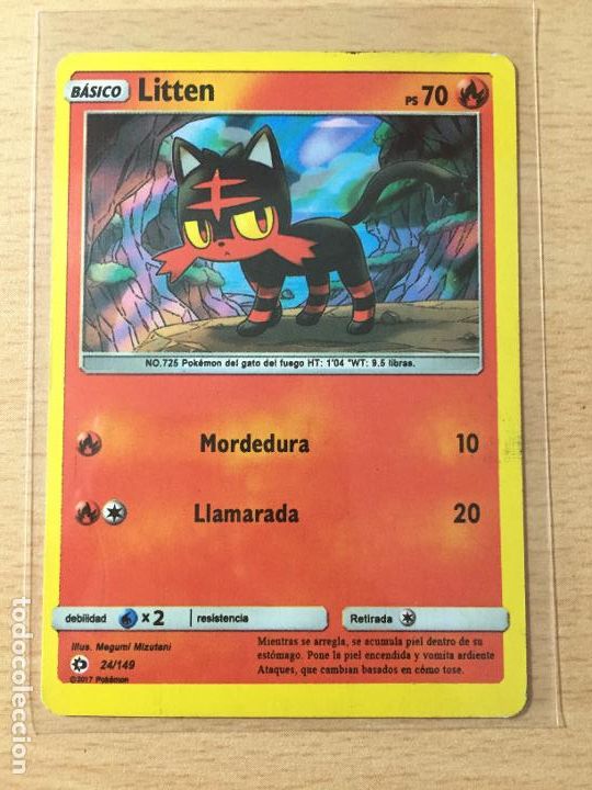 2017 - LITTEN - POKEMON