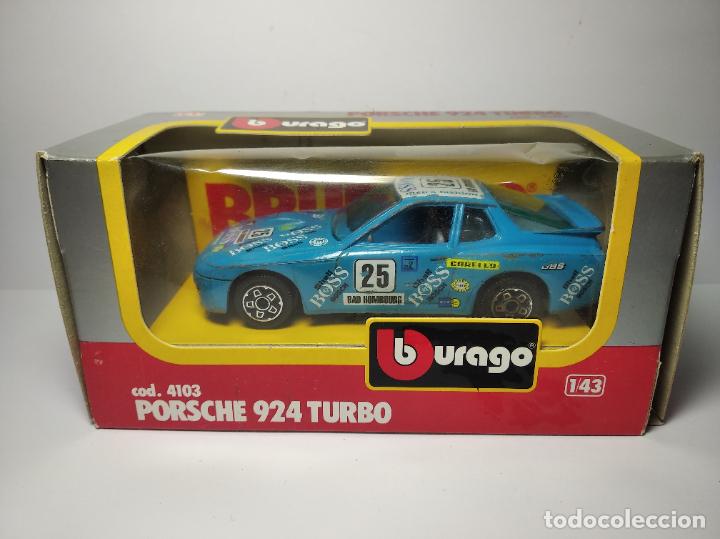 PORSCHE 924 TURBO DE BBURAGO BURAGO 1,43 CON SU CAJA