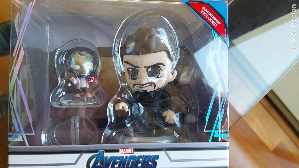 Figura Tony Stark & Morgan Stark Hot Toys