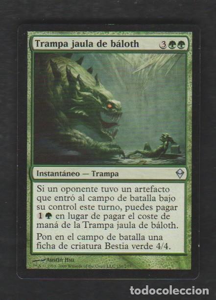 MAGIC THE GATHERING : TRAMPA JAULA DE BALOTH ( TOKENS )