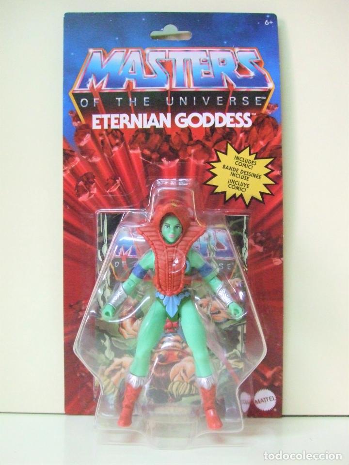 FIGURA ETERNIAN GODDESS - MASTERS DEL UNIVERSO MOTU ORIGINS MATTEL 2021 OF UNIVERSE GREEN HE MAN
