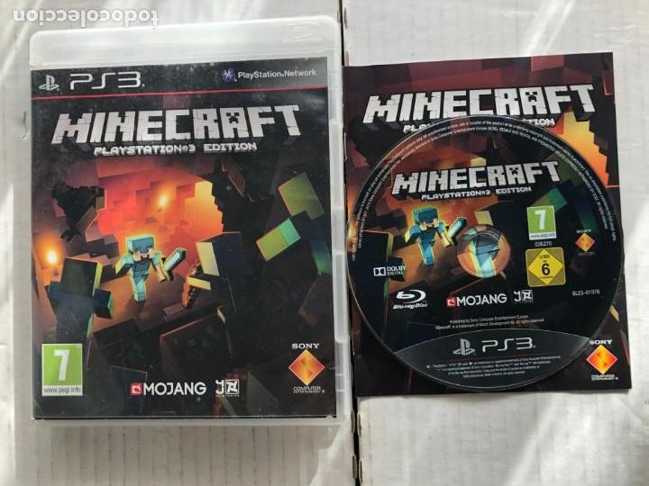 MINECRAFT PS3 PLAYSTATION 3 PLAY STATION - kreaten