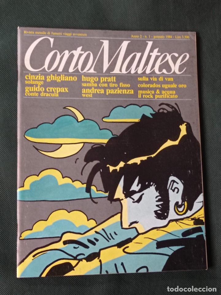 CORTO MALTESE AÑO II Nº 1. EN. 1984. HUGO PRATT, MILO MANARA, GUIDO CREPAX, TOPPI, PAZIENZA. VER MÁS