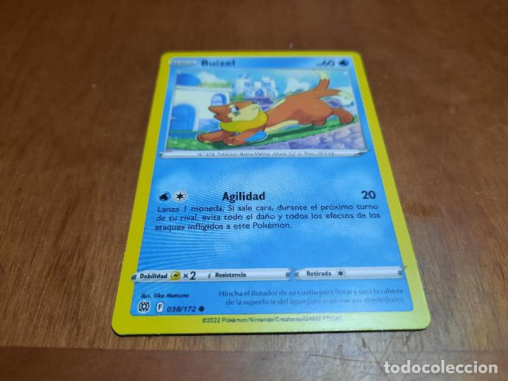 BUIZEL 38 POKEMON ASTROS BRILLANTES. BUEN ESTADO. TRADING CARD. CROMO. CARTA