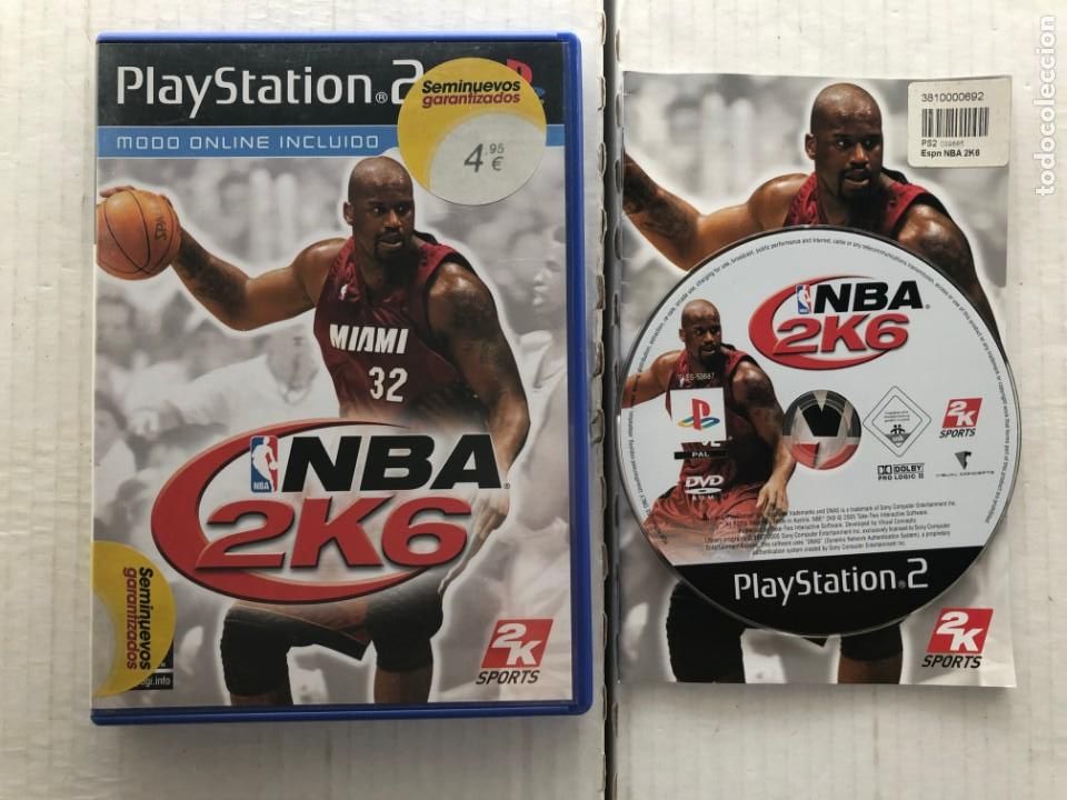 NBA 2K6 SPORTS - PS2 PLAYSTAITON 2 PLAY STATION TWO KREATEN