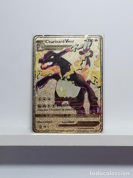 POKEMON METAL ORO DORADO CHARIZARD VMAX PS 330