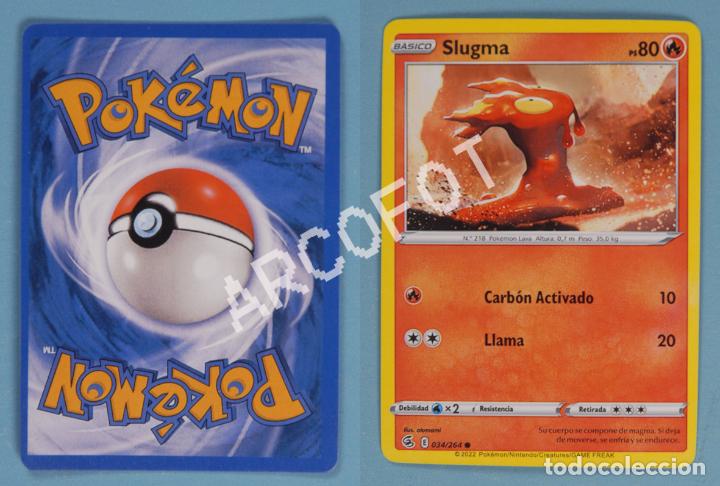 CARTA POKEMON - SLUGMA - BÁSICO - PS 80