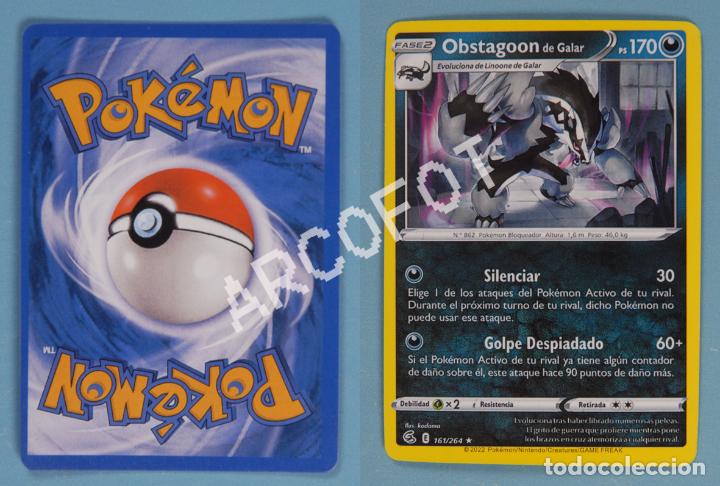 CARTA POKEMON - OBSTAGOON DE GALAR - FASE 2 - PS 170