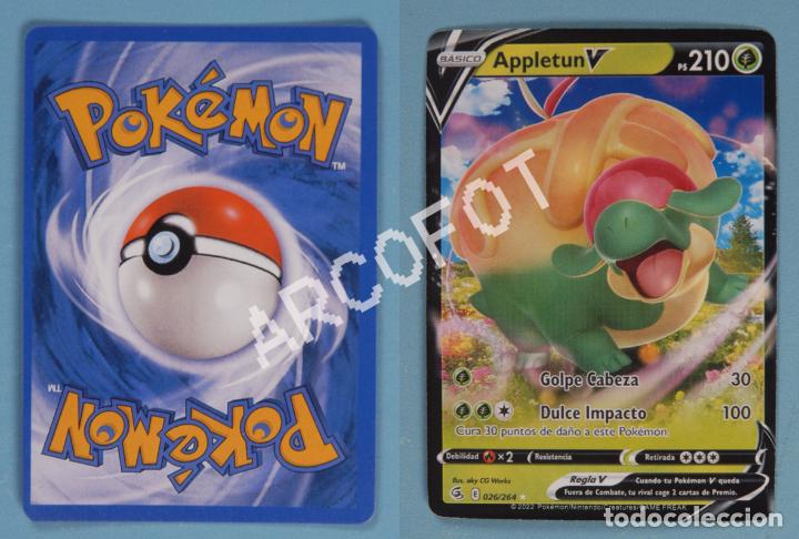 CARTA POKEMON - APPLETUN V - BÁSICO - PS 210