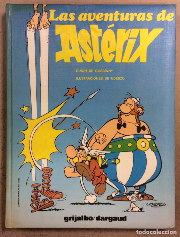 LAS AVENTURAS DE ASTÉRIX 4. GOSCINNY Y UDERZO. GRIJALBO DARGAUD 1989