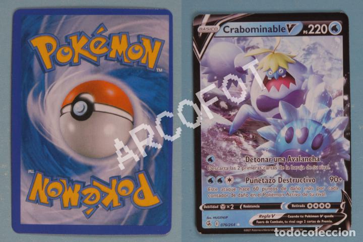 CARTA POKEMON - CRABOMINABLE V - BÁSICO - PS 220
