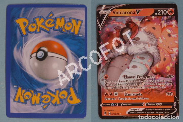 CARTA POKEMON - VOLCARONA V - BÁSICO - PS 210