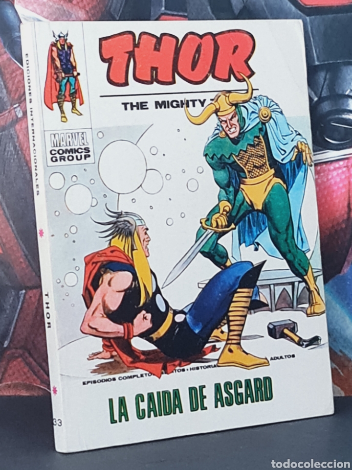 EXCELENTE ESTADO THOR 33 LA CAÍDA DE EDGAR TACO EDICIONES INTERNACIONALES VERTICE