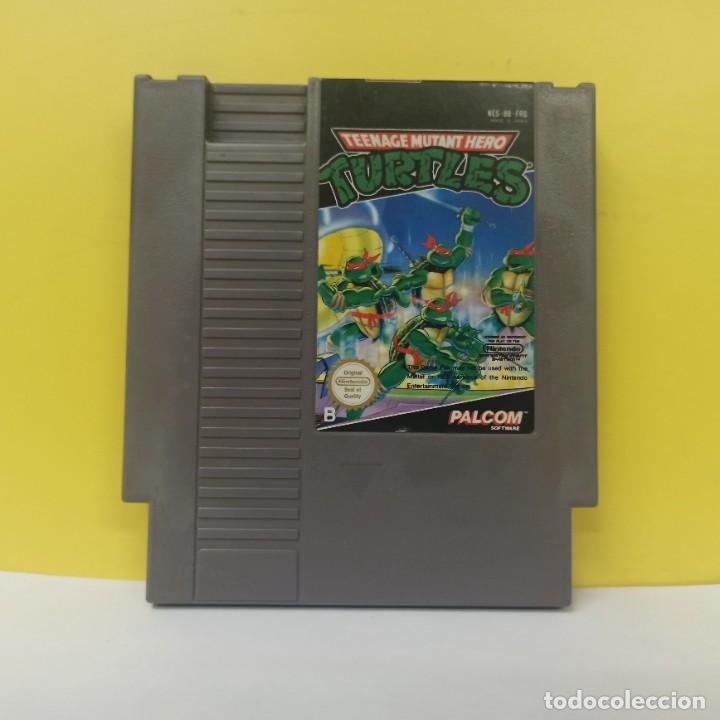 JUEGO NINTENDO NES - TEENAGE MUTANT HERO TURTLES - PALCOM
