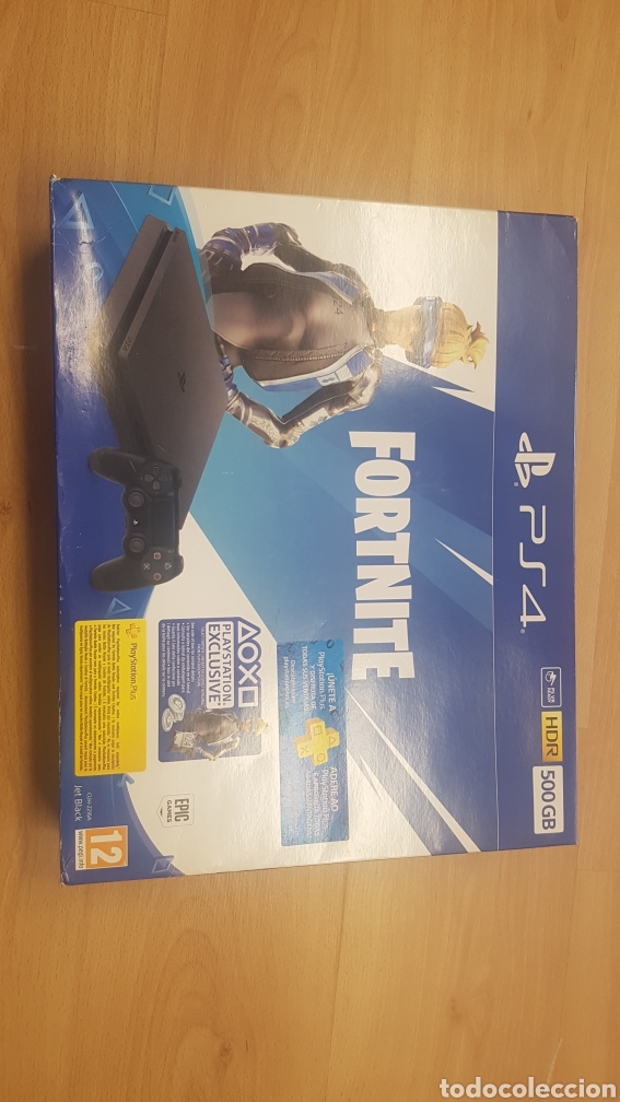 CAJA SONY PS4 PLAY4 PLAYSTATION 4 FORTNITE