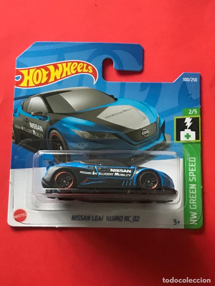 HOT WHEELS 2022 (100/250) - NISSAN LEAF NISMO RC_02 - NUEVO EN BLISTER - ESCALA 1:64