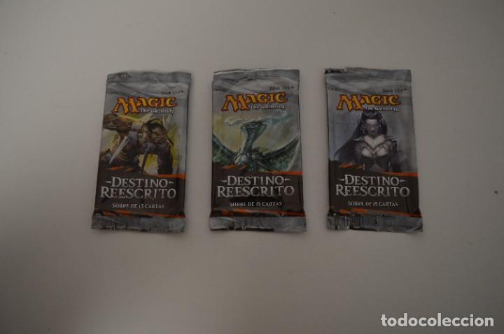 MAGIC THE GATHERING COLECCIÓN DESTINO REESCRITO FATE REFORGED BOOSTER SOBRES VACÍOS SIN CARTAS