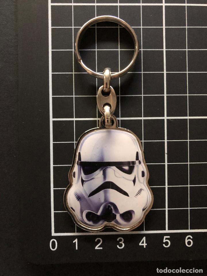 LLAVERO METALICO Y RESINA STORMTROOPER SOLDADO STAR WARS , NUEVO SIN USO