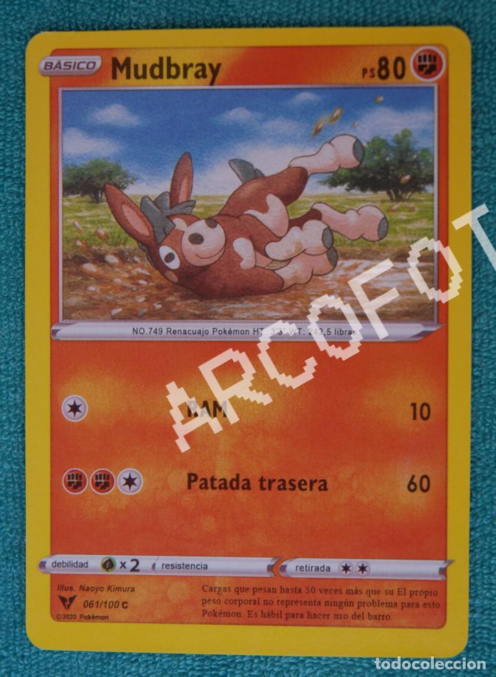 CARTA POKEMON - MUDBRAY - BASICO PS 80