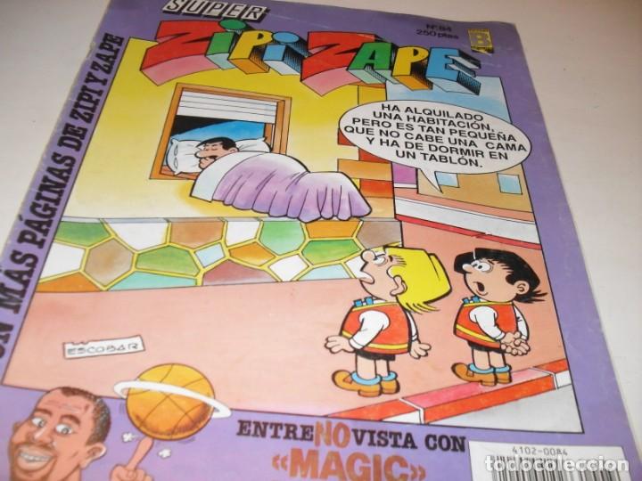 SUPER ZIPI Y ZAPE Nº 84,(DE 144),EDICIONES B,AÑO 1987.