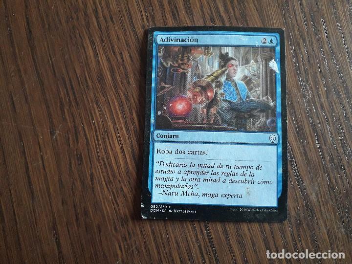 carta magic the gathering, deckmaster. adivinación, 052/269, año 2018