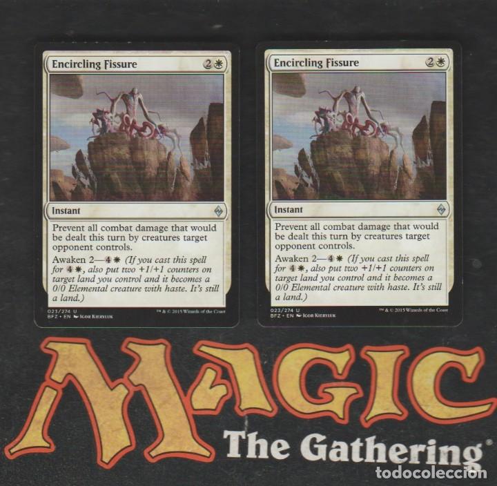 MAGIC THE GATHERING : PAREJA , FISURA CIRCULAR ( ESCUDO )