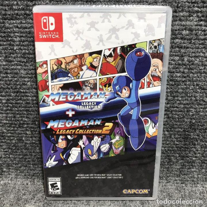 MEGAMAN LEGACY COLLECTION 1+2 USA NUEVO PRECINTADO NINTENDO SWITCH