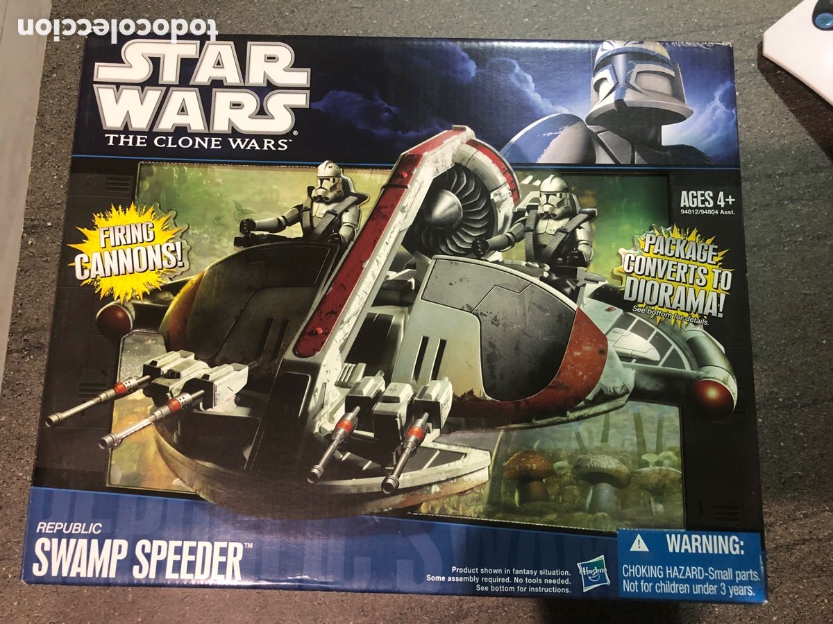 Star Wars The Clone Wars Republic Swamp Speeder