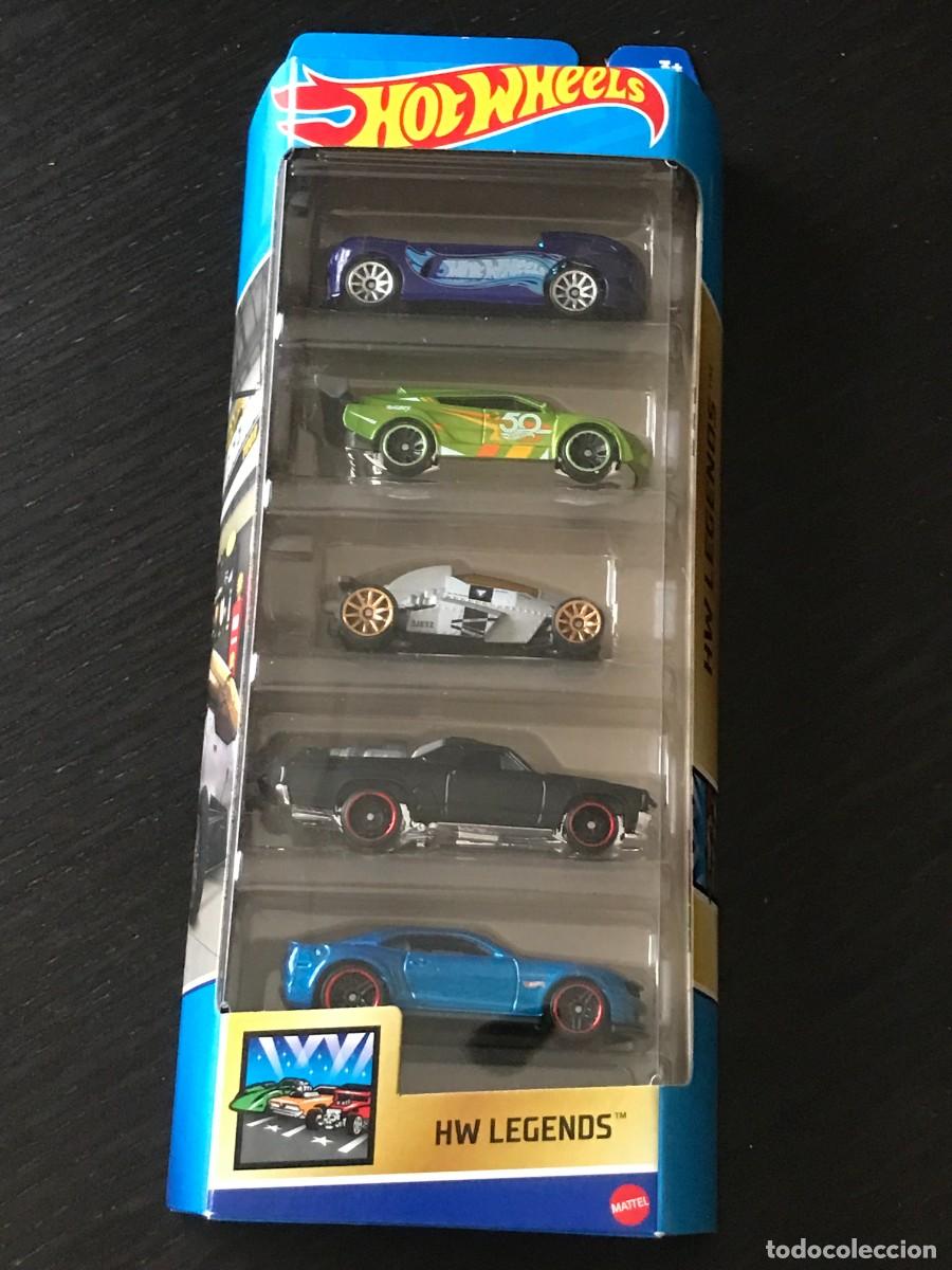 2022 HOT WHEELS PACK 5 HW LEGENDS - DEORA II LOOP COUPE 2JETZ CUSTOM 71 EL CAMINO CHEVY CAMARO