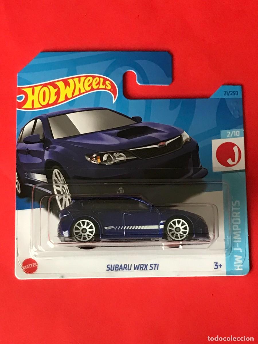HOT WHEELS 2023 (21/250) - SUBARU WRX STI JAPAN IMPORTS - NUEVO EN BLISTER - ESCALA 1/64
