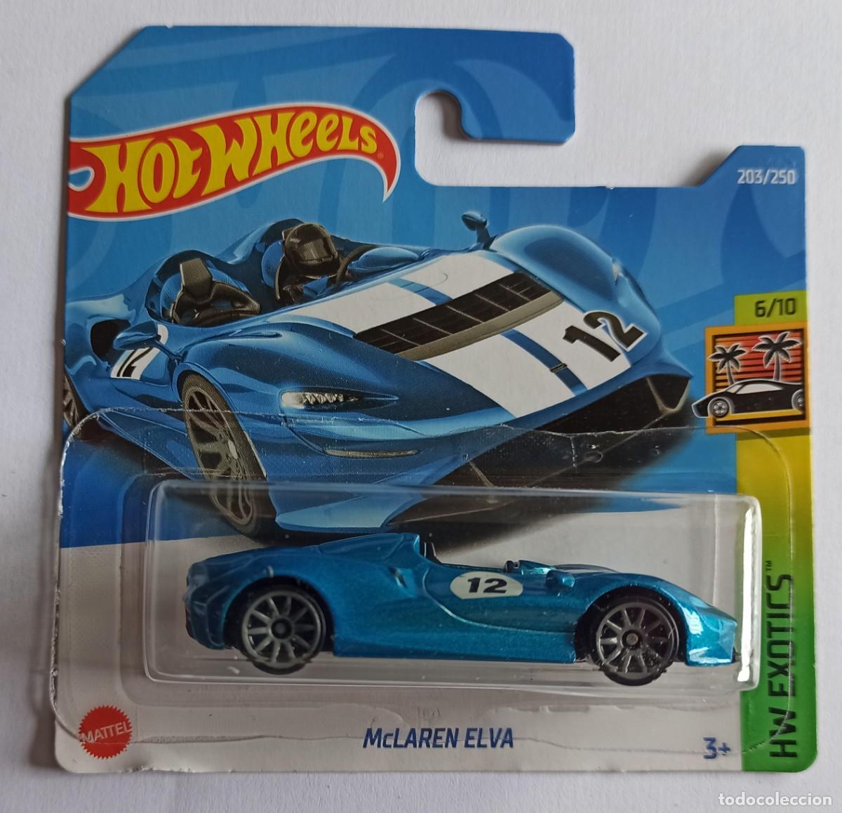 HOT WHEELS McLAREN ELVA. HW EXOTICS 6/10 (2)