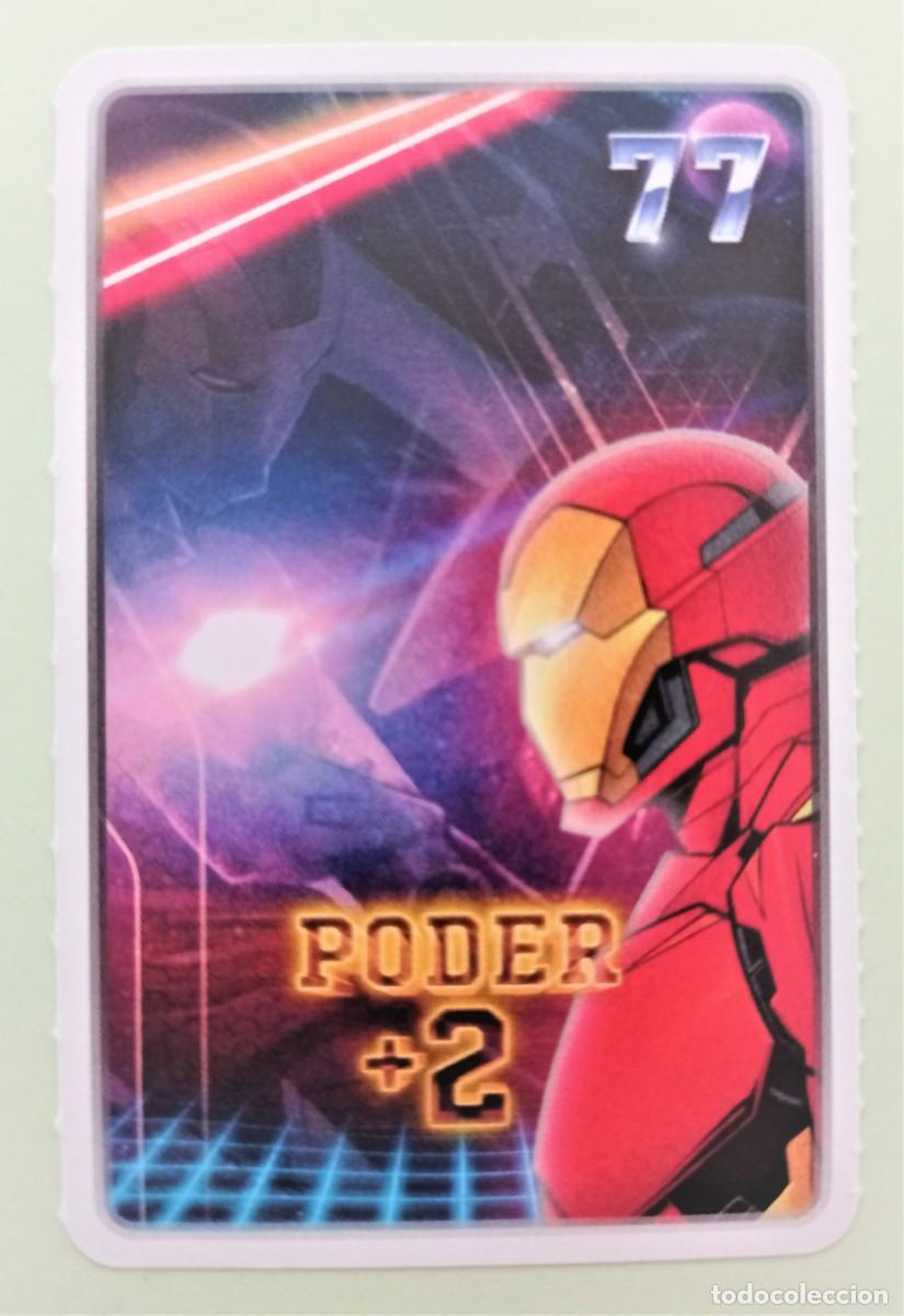 CARTA CROMO COLECCIÓN MARVEL (Nº 77 - PODER +2) (CARREFOUR 2022)