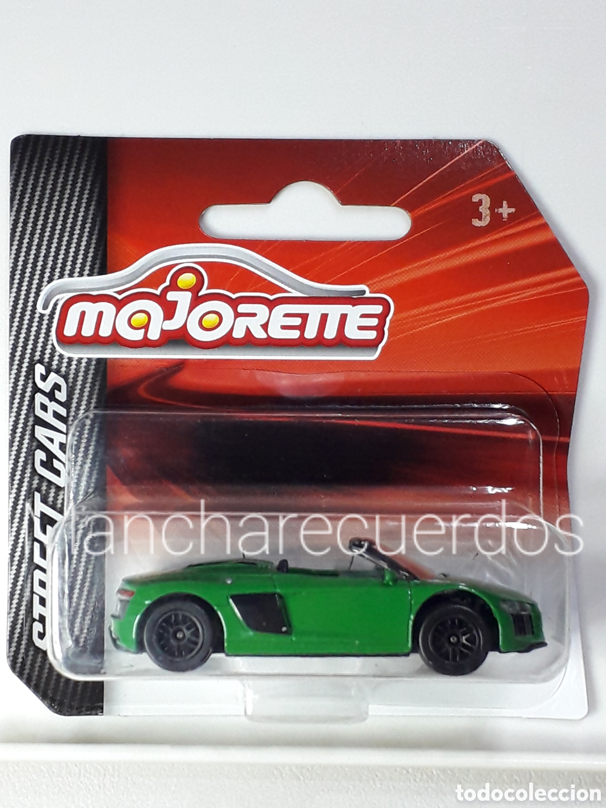MAJORETTE AUDI R8 VERDE ROADSTER STREET CARS REF 237F MINIATURA ESCALA 1/58 MAJORETE HOT