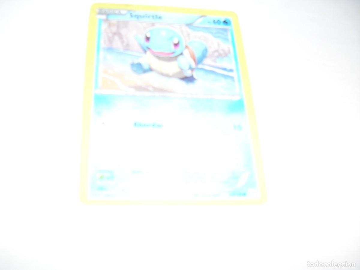 CARTAS POKEMON: SQUIRTLE Nº60,POKEMON EDICIONES,AÑO 2016.BUEN ESTADO.