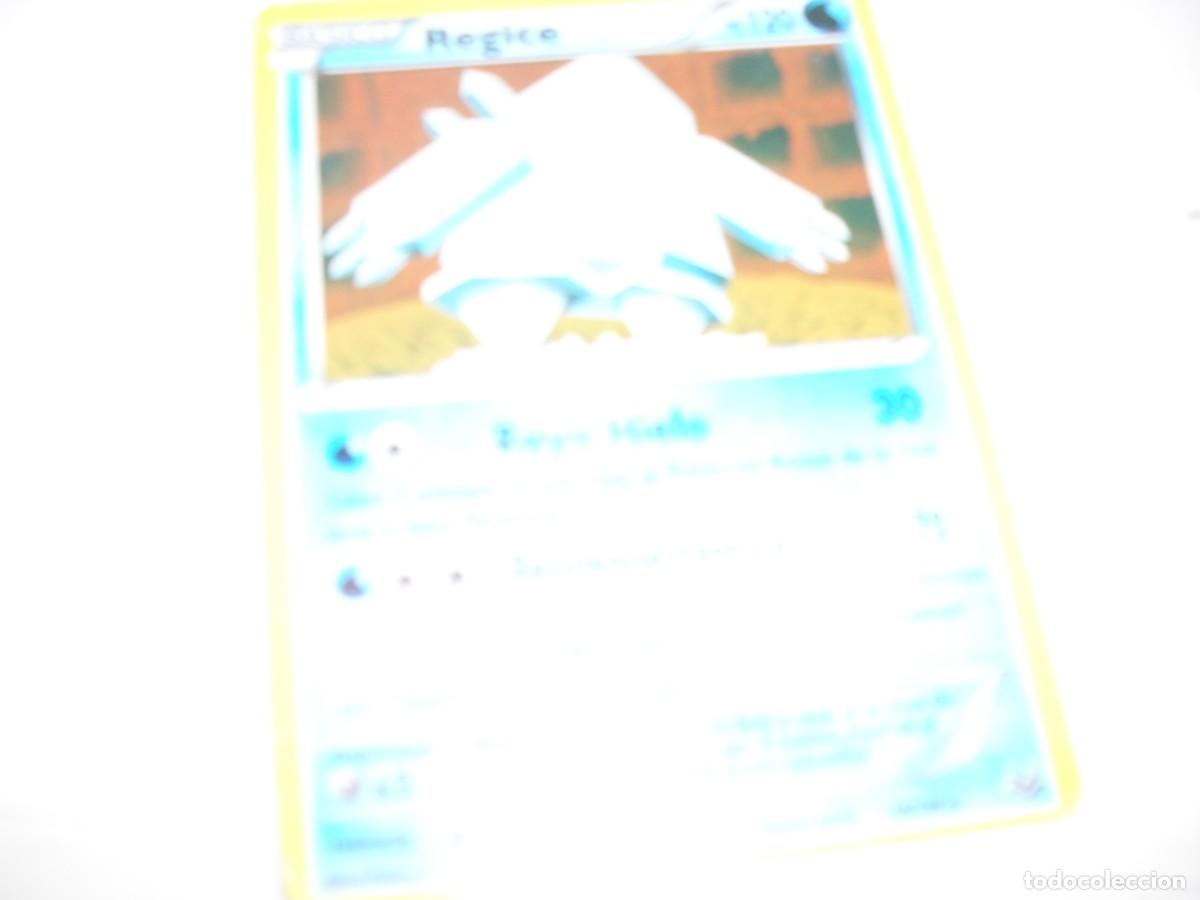 CARTAS POKEMON: REGICE Nº120,POKEMON EDICIONES,AÑO 2016.BUEN ESTADO.